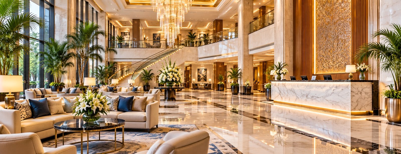 Hotel lobby
