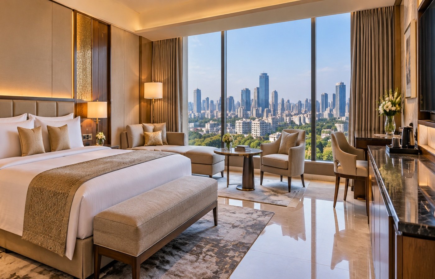 Premium hotel room