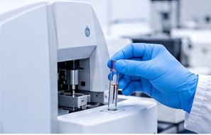 CRP medical laboratory test photograph