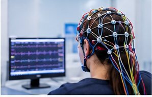 EEG medical laboratory test photograph