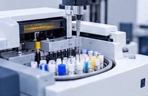 KFT medical laboratory test photograph