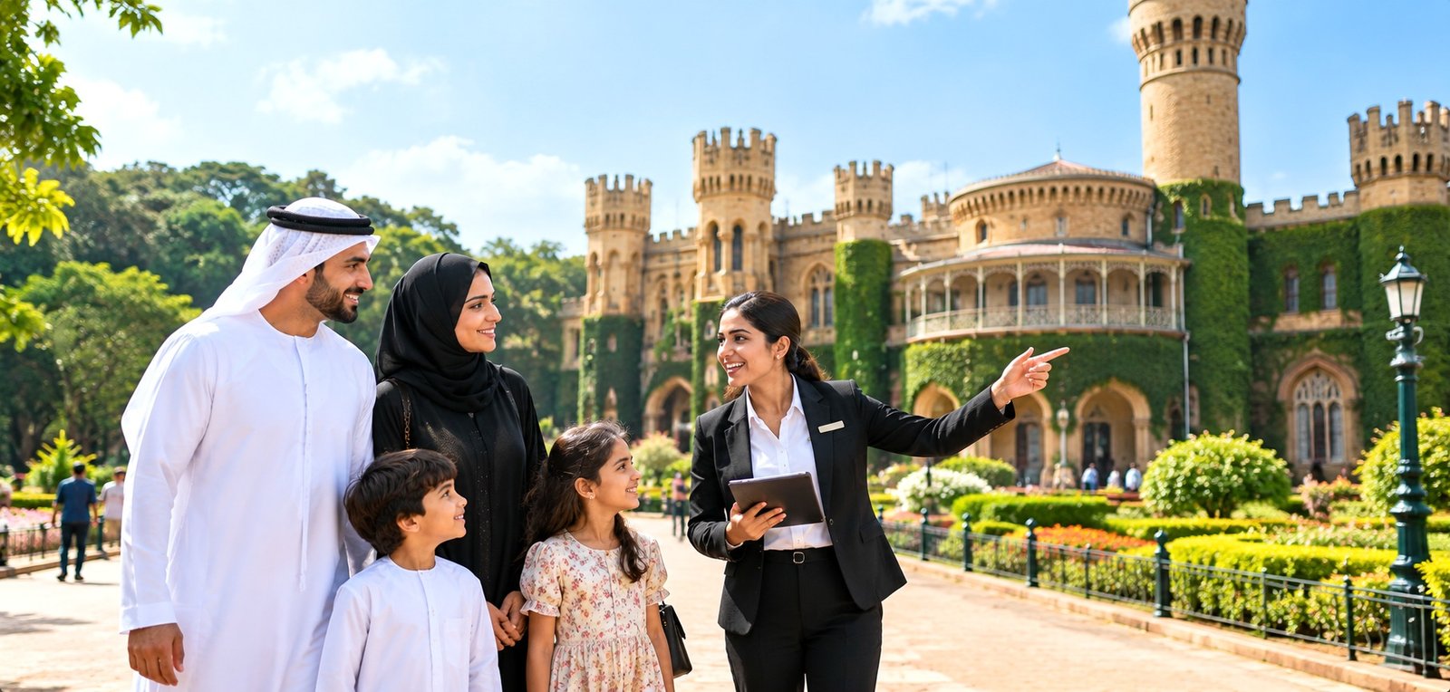 Family sightseeing in Bengaluru with a local guide