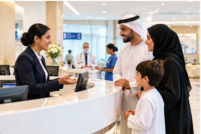 Arabic hospital support