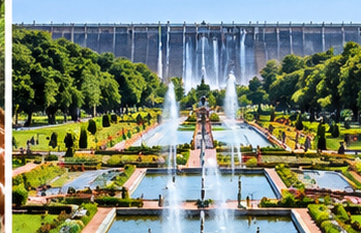 Brindavan Gardens tourist attraction