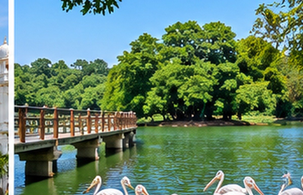 Karanji Lake tourist attraction